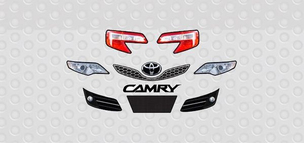 2013 TOYOTA CAMRY COMPLETE HEADLIGHT KIT