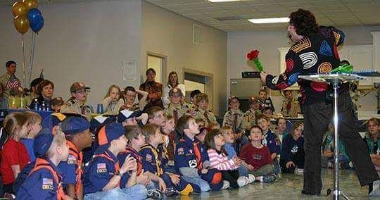 Atlanta Cub Scout Magician | Cub Scout Blue and Gold Magic Show In Atlanta