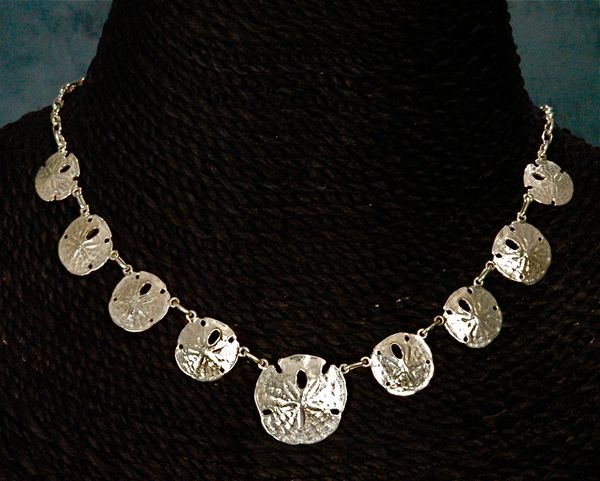 Gold Sanddollar Necklace