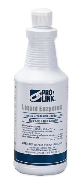 Liquid Enzymes Drain Maintenance, Pro-Link (Quart)