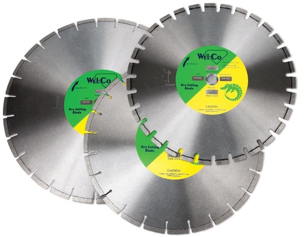 Blade, Diamond Cutoff - Welco Dry High Speed