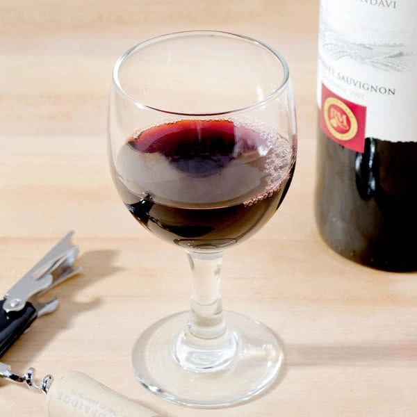 Glass, Wine - Red Wide Top (6.5 OZ)