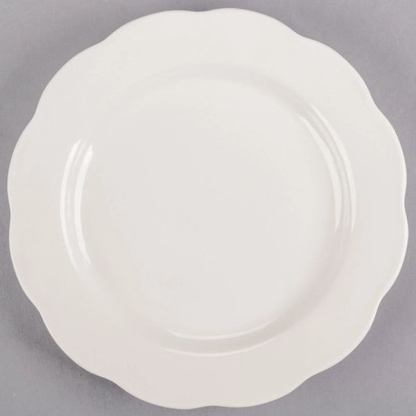 China, Plate 10" Jackson - Scalloped Edge