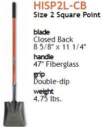 Shovel, Square Point