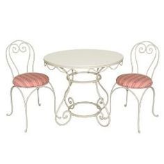 Table w/ 2 Chairs, Ice Cream Parlor