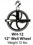 Pulley Hoist 12" Wheel, Scaffold