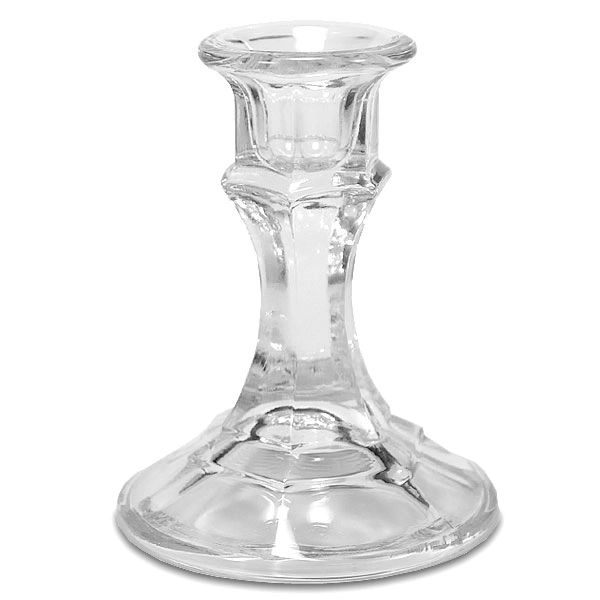 Candlestick, Glass (Single)