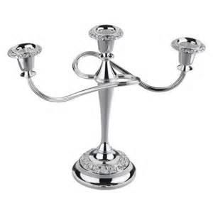 Candelabra, Table 3-Arm (Silver)