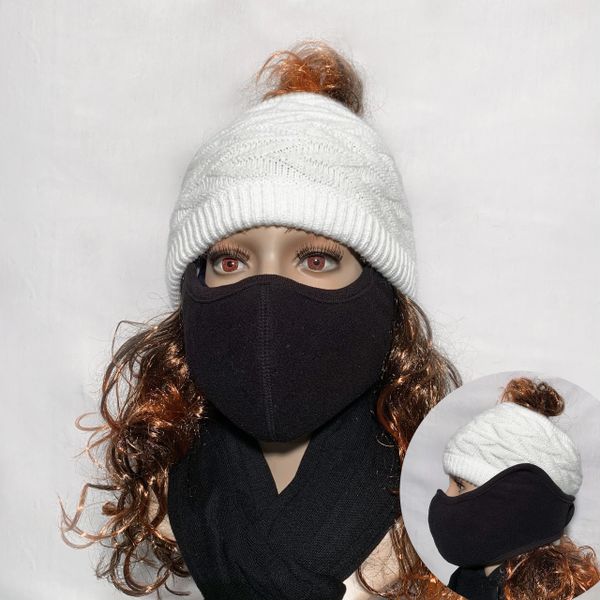 Black Fleece Face Warmer