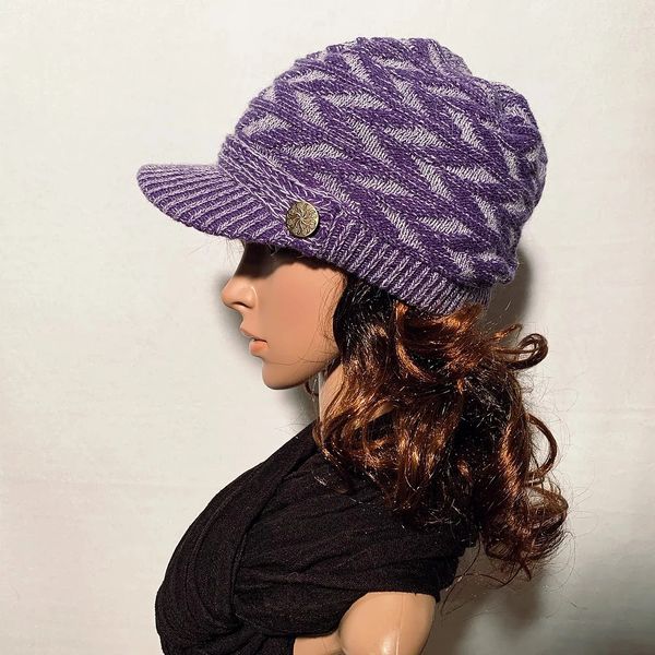 Purple Mix Beanie