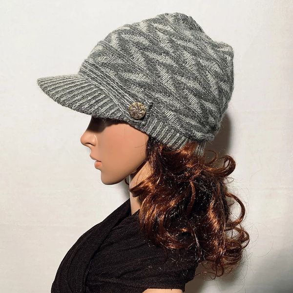 Gray Mix Beanie