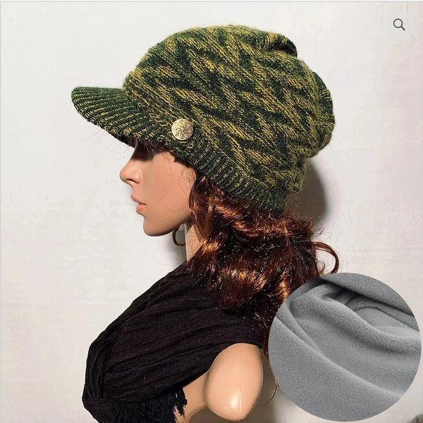 Green Bay Packers Inspired Fleece Lined Ponytail Hats, Ponytail Hat, Knit  Winter Hat With Ponytail Hole