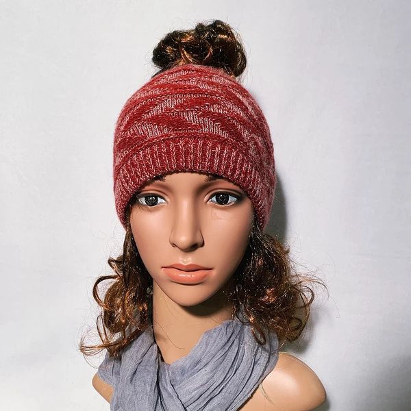 Burgundy mix Headband/Neck Warmer