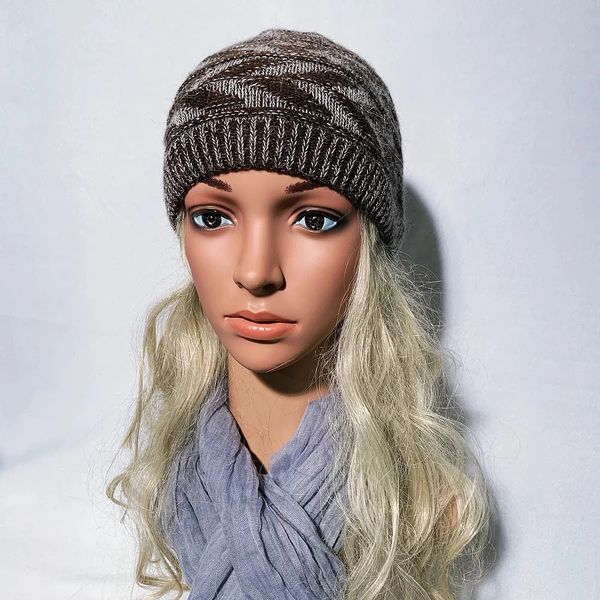 Brown mix Headband/Neck Warmer