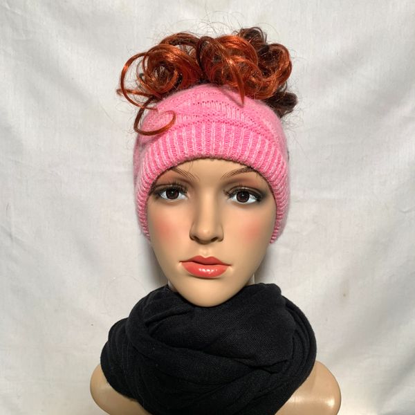 Pink mix Headband/Neck Warmer