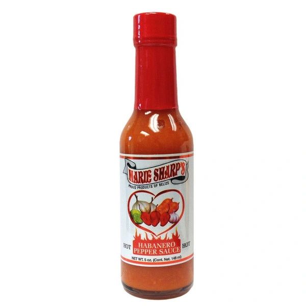 Marie Sharp’s Hot Habañero Pepper Sauce 5 OZ. (3 PACK)