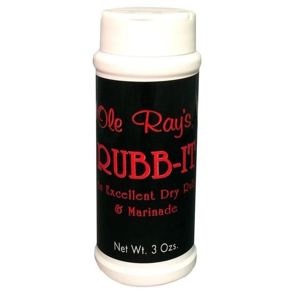 Ole Ray’s Rubb-It Dry Rub & Marinade 3 OZ. (3 PACK)