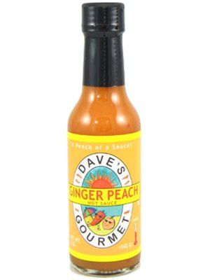 Dave’s Gourmet Ginger Peach Hot Sauce 5 Oz.