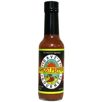 Dave's Gourmet Ghost Pepper Naga Jolokia Hot Sauce 5 OZ. (3 PACK)