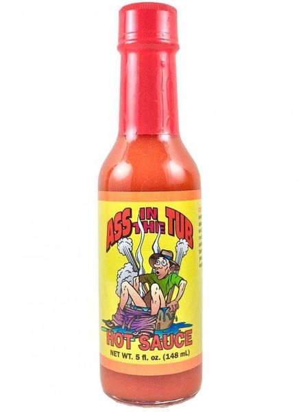 Ass in the Tub Hot Sauce 5 OZ. (3 Pack)
