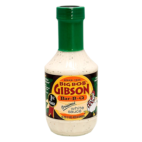 Big Bob Gibson Original White BBQ Sauce 16 OZ. (2 Pack)