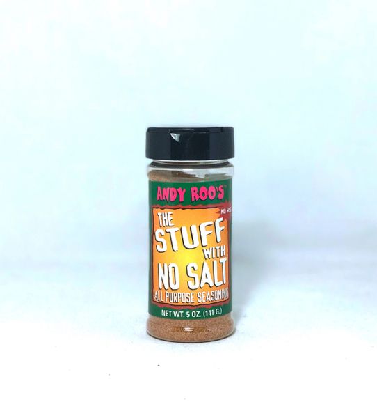 Andy Roo's The Stuff With No Salt All Purpose Seasoning (3 pack)