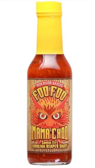 High River Sauces Foo Foo Mama Choo Smokin Ed’s Carolina Reaper Sauce 5.4 OZ.