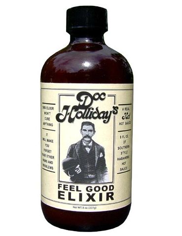 Doc Holliday’s Feel Good Elixir Hot Sauce 8 OZ. (3 PACK)