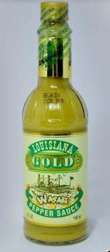 Louisiana Gold Wasabi Pepper Sauce 5 OZ.