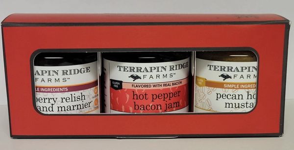 Terrapin Ridge Farms Gourmet Mini Sampler Stocking Stuffer - 3 Flavors