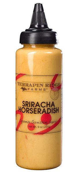 Terrapin Ridge Farms Sriracha Horseradish Squeeze Garnishing Sauce 9OZ.