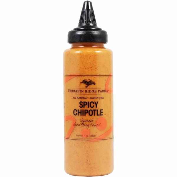 Terrapin Ridge Farms Spicy Chipotle Squeeze Garnishing Sauce 9 OZ.