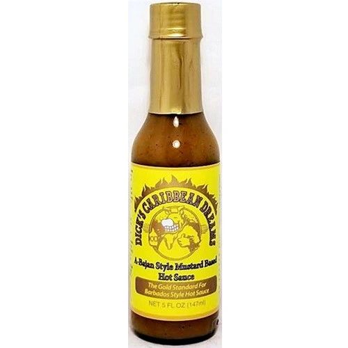 Dirty Dick's Caribbean Dreams - A Bajan Style Mustard Based Hot Sauce 5OZ.