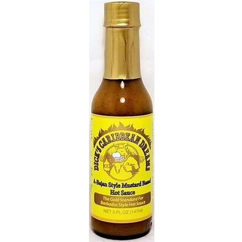Dirty Dick's Caribbean Dreams - A Bajan Style Mustard Based Hot Sauce 5OZ.