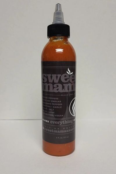 Sweet Mama Black Label Hot Sauce 6OZ.