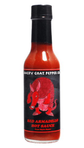 Angry Goat Pepper Co. Red Armadillo Hot Sauce 5OZ.