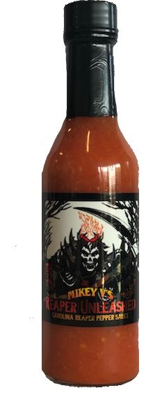 Mike V's Reaper Unleashed Carolina Reaper Pepper Sauce 5OZ.