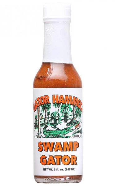Gator Hammock Hot Swamp Gator Hot Sauce 5OZ.