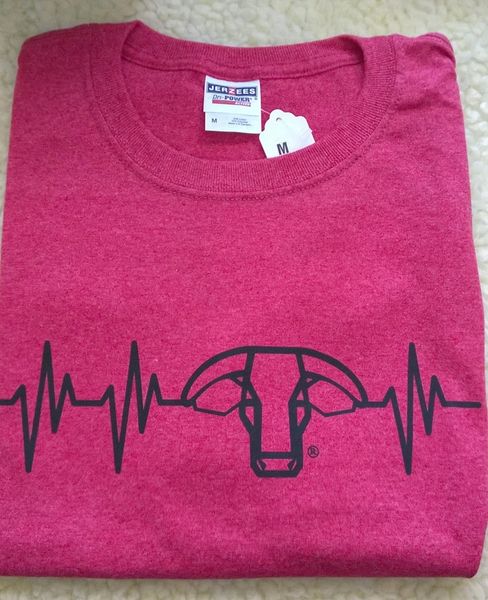 Santa Gertrudis Heartbeat Adult Tee