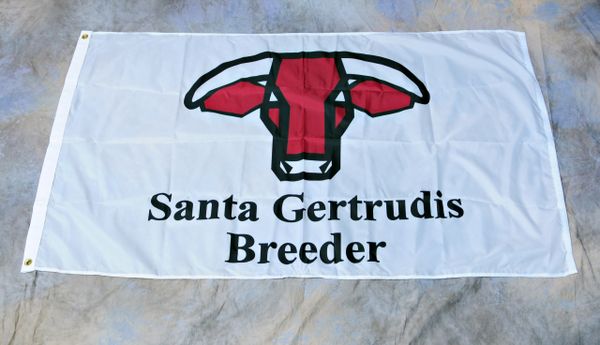 Santa Gertrudis Breeder Flag