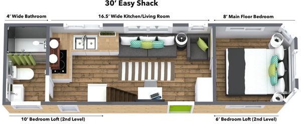 30 Easy Shack Tiny House On Wheels