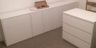 Chest of drawers assembly in chichester