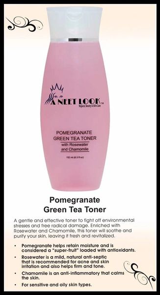 Pomegranate Green Tea Toner - Trial Size