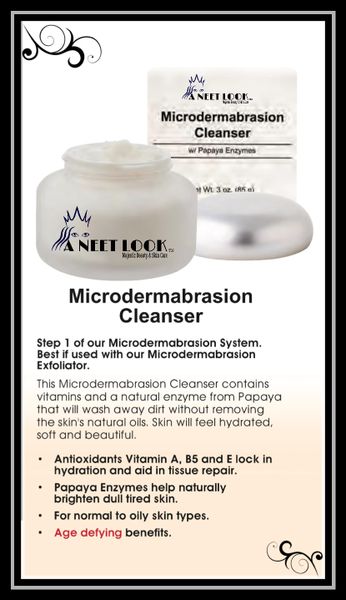 Microdermabrasion Cleanser & Exfoliator Kit (bundle saves $3.95