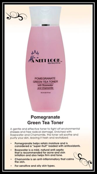 Pomegranate Green Tea Toner