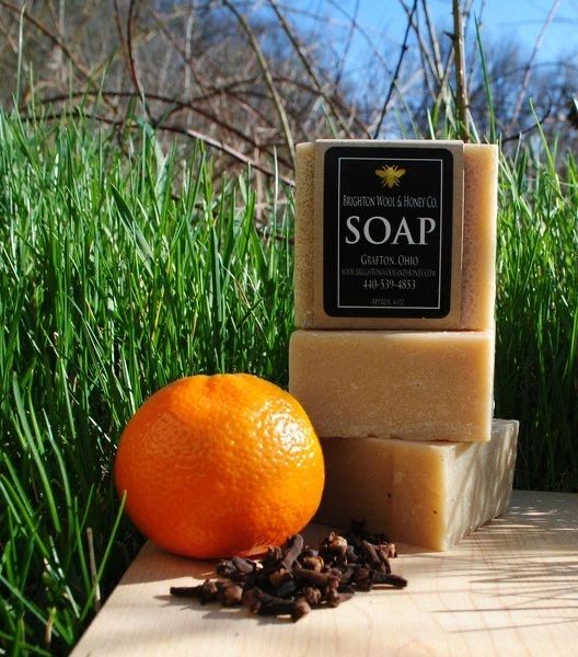 All Natural Orange Clove Bar Soap - BACK IN STOCK SOON!