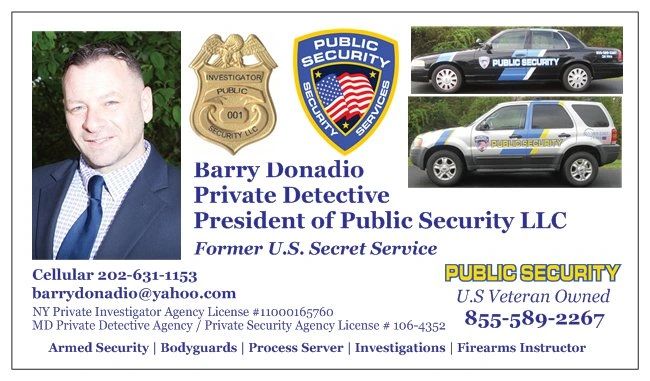 Barry Donadio, President of Public Security LLC