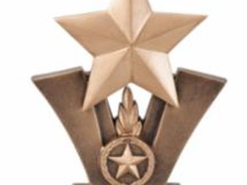 star resin trophy