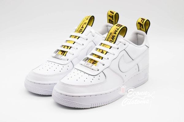 Off white belt clearance air force 1 custom