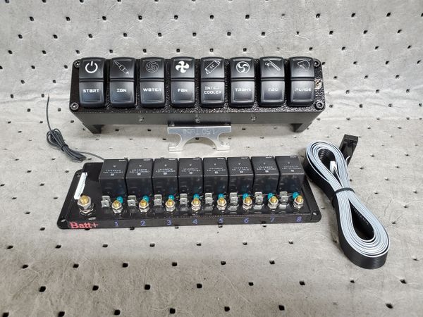 8 Rocker Switch Panel/ Pro8 Relay Combo